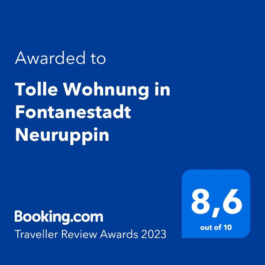 Tolle Wohnung In Fontanestadt Neuruppin Dış mekan fotoğraf